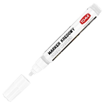 Marker kredowy 4 mm TO-292 TOMA biały NaBiurQ