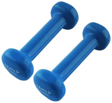 HMS Zestaw Hantli Ciężarków Do Ćwiczeń Fitness Treningu 2x0,5 kg