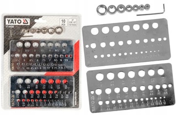 ОБРАЗЕЦ ДИАМЕТРА YATO ДЛЯ ДИАМЕТРА ПРОВОЛОЧНОГО СВЕРЛА