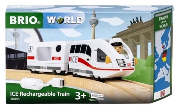 BRIO WORLD SUPER SZYBKI POCIĄG NA AKUMULATOR ICE FIGURKA MASZYNISTY
