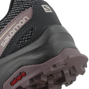 Sportowe buty Salomon goretex ciemne do biegania