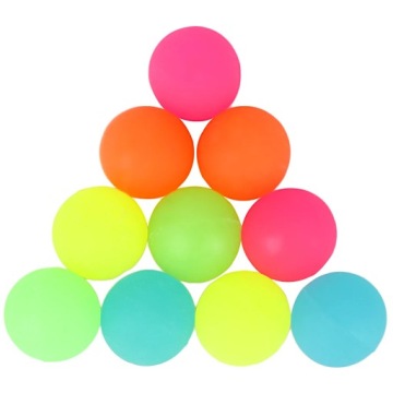 10 x SENSOR SENSOR BALL BALL SINGLE- цветной прыгающий мяч 4 см.