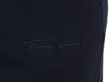 TOMMY HILFIGER spodnie dresowe damskie, granat, L