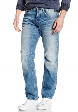 Jack Jones LOOSE FIT Jeansy Męskie Szerokie 30/30