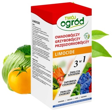 LIMOCIDE 50ml 3w1 eko OWADOBÓJCZY GRZYBOBÓJCZY na PRZĘDZIORKA SZKODNIKI