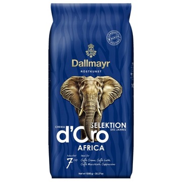 Kawa ziarnista Dallmayr Crema d'Oro Selektion des Jahres 2024 - AFRICA 1 kg