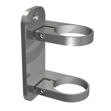 Mocowanie słupka balustrady lub rury Ø42,4 x 2,0 mm do ściany model 0308