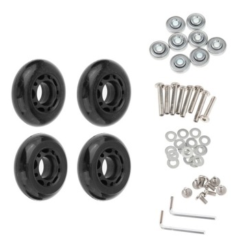 4 сменных колесных болта для чемодана с гаечным ключом, инструменты для ремонта, 59X18 мм