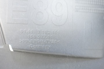 BMW Z4 E89 2009- VÝZTUHA DRŽÁKY NÁRAZNÍKU LEVÝ PŘEDNÍ 7192161