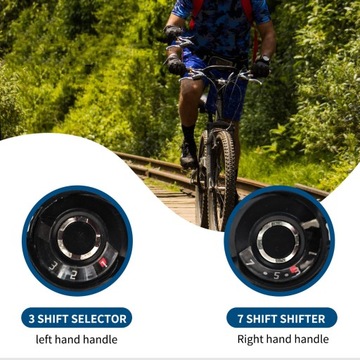 РЫЧАГ ПЕРЕКЛЮЧЕНИЯ ПЕРЕДАЧ ВЕЛОСИПЕДА, РЫЧАГ ПЕРЕКЛЮЧЕНИЯ ПЕРЕДАЧ ВЕЛОСИПЕДА 3 X 7