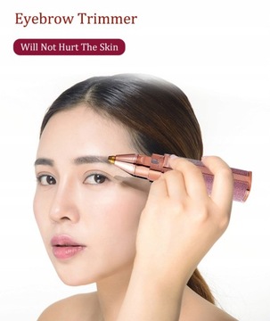 2 IN 1 Rechargeable Epilator Electric Eyebrow