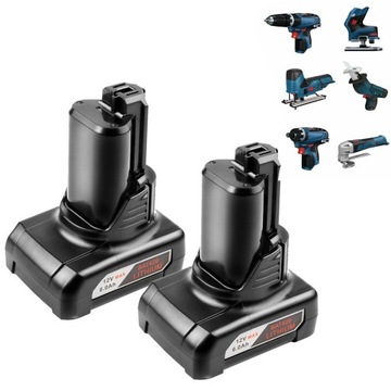 АККУМУЛЯТОР АККУМУЛЯТОР ДЛЯ BOSCH BAT420 LI-ION 6AH 2ШТ.