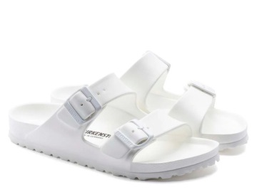 Klapki damskie białe BIRKENSTOCK ARIZONA EVA WHITE 129443 41