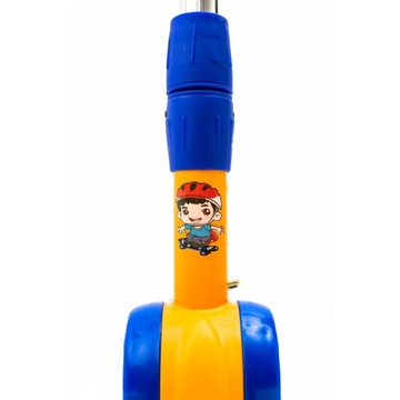 ТРЕХКОЛЕСНЫЙ БАЛАНСИРОВОЧНЫЙ САМОКАТ С СИДЕНЬЕМ, СВЕТЯЩИМСЯ КОЛЕСАМИ