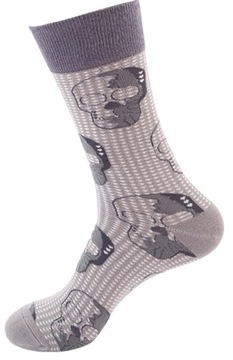 SKARPETKI TKANE CZASZKI SKULLS CZACHA 39-45