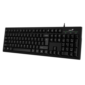 Klawiatura Genius KB-100 USB biurowa czarna