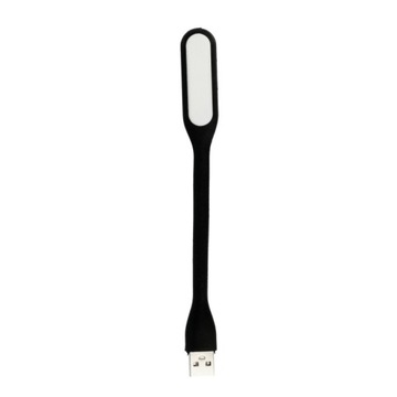 Маленькая USB светодиодная лампа для ноутбука, силикон, черный