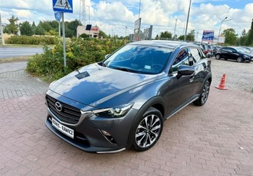Mazda CX-3 Crossover Facelifting 2.0 Skyactiv-G 121KM 2019 Mazda CX-3 2.0 i FULL LED Navi Extra stan 2.0 Benzyna 121KM