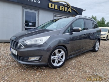Ford C-MAX II Grand C-MAX Facelifting 1.5 EcoBoost 182KM 2016 Ford Grand C-MAX Park assist Podgrzewana kierownica Czujniki parkowania Su, zdjęcie 10