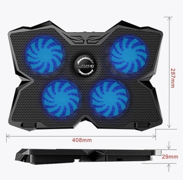 ОХЛАЖДАЮЩАЯ ПОДСТАВКА ДЛЯ НОУТБУКА, ОХЛАЖДАЮЩАЯ ПОДСТАВКА ДЛЯ НОУТБУКА С USB-СВЕТОДИОДОМ