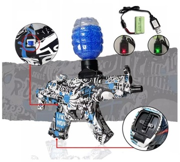 ВИНТОВКА ПИСТОЛЕТ MP5 АВТОМАТИЧЕСКИЙ ДЛЯ ГЕЛЕВЫХ ШАРИКОВ