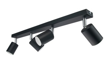 ГАЛОГЕННЫЙ ПОТОЛОЧНЫЙ СВЕТИЛЬНИК BLACK SPOT ПОДВИЖНЫЙ СВЕТОДИОДНЫЙ GU10 ПОТОЛОЧНАЯ ПОЛОСКА