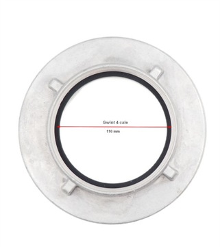 Пожарный разъем STORZ A-110 с внутренней резьбой 4 дюйма ПОЛЬСКИЙ ПРОДУКТ