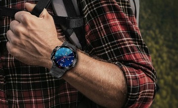 СМАРТ-ЧАСЫ С GPS МУЖСКИЕ ЧАСЫ ПОЛЬСКОЕ МЕНЮ 480 мАч