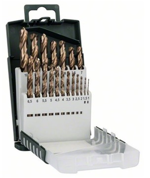 BOSCH PRO DRILL НАБОР СВЕРЛ 19 ШТ. ДЛЯ HSS МЕТАЛЛА