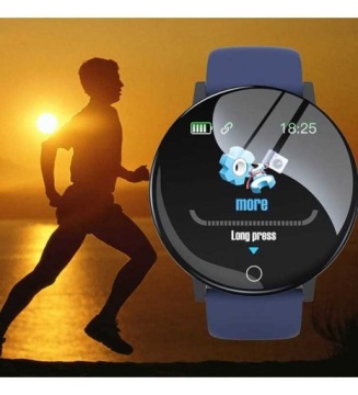 SMARTWATCH ЧАСЫ ШАГИ ПУЛЬСОКСИМЕТР СЕРДЕЧНЫЙ РИТМ FIT EN