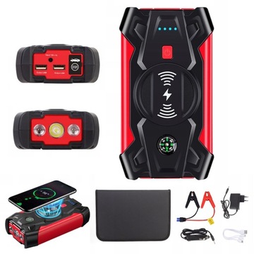 JUMP STARTER POWERBANK URZĄDZENIE ROZRUCHOWE BOOSTER LATARKA 20000mAh 12V