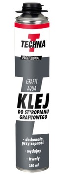 KLEJ DO STYROPIANU GRAFITOWEGO 750ml piana TECHNA