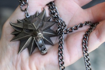 Ожерелье-медальон «Дикая Охота Ведьмака» ХИТ
