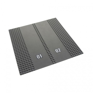 LEGO Płyta 32x32 30225c01pb02 dark bluish gray 30225c01