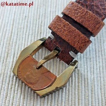 Klamra klamerka sprzączka zapięcie do paska zegarka 18 mm robiona ręcznie