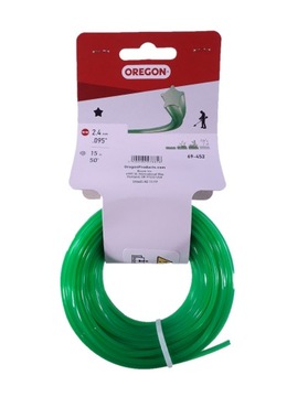 Żyłka 2,4 mm gwiazdka do kosy OREGON