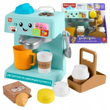Fisher Price Uč Se A Směj Hračkový Kávovar Edukativní Příslušenství