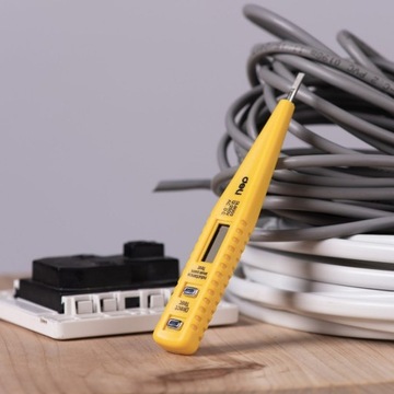 Индикатор электросчетчика Deli Tools 12-250В