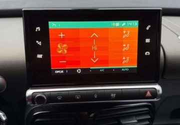 Citroen C4 Cactus Crossover Facelifting 1.2 PureTech 110KM 2018 Citroen C4 Cactus Automat, Salon Polska. Serwis ASO,1 rej 2019 rok. Navi,K, zdjęcie 9