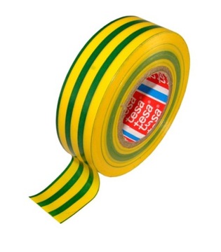 Taśma izolacyjna TESA 53988 PCV 19mm 20m żółto