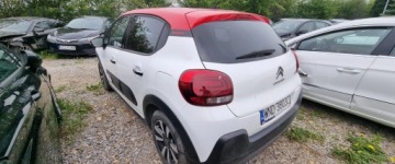Citroen C3 III 2022 Citroen C3 122022r, 1.2 Benzyna. Uszkodzony przod. 1.2 Benzyna 80KM, zdjęcie 2