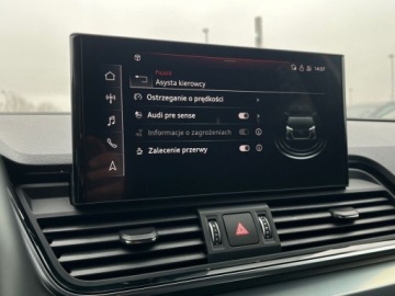 Audi Q5 II SUV Facelifting 2.0 40 TDI 204KM 2021 Audi Q5 VAT23 Ambiente Smartphone interface Kamera 2.0 Diesel 204KM, zdjęcie 28
