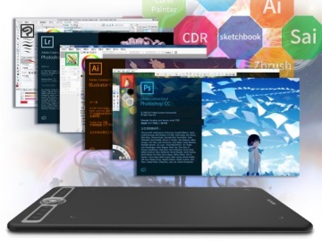 Профессиональный графический планшет BOSTO T1060 5080LPI COMMUNION GIFT