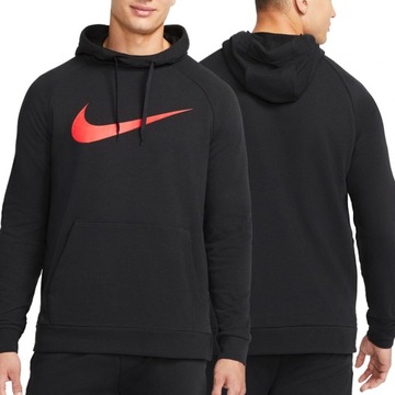 Nike bluza Dri-Fit Hoodie męska czarna CZ2425-013 M