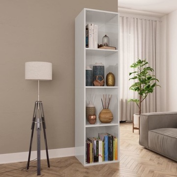 Regał VidaXL Home 36 cm x 143 cm x 30 cm biały