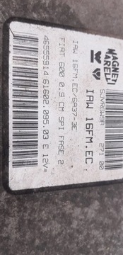 Fiat Seicento 900 ИММОБИЛАЙЗЕР IAW16FMEC контроллеры двигателя