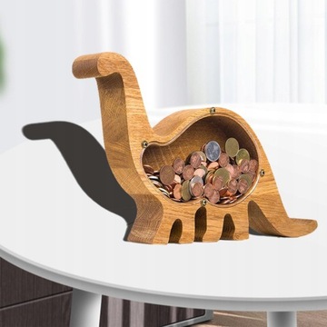 Новая копилка-копилка для монет-динозавров