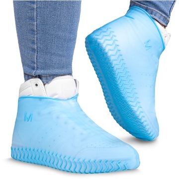 Nakładki na buty wodoodporne ochraniacze kalosze gumowe elastyczne 40-47