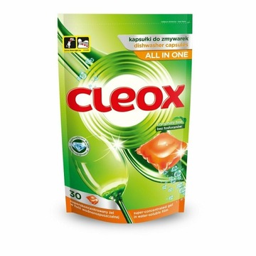 CLEOX Kapsułki do zmywarki all in one 30 sztuk
