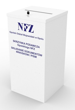 Копилка, урна, ящик - для обследований - 30 см х 20 см х 30 см